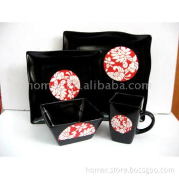 HMCD11 16 pcs ceramic dinner set